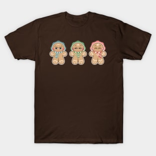 Holiday Gingerbread Men T-Shirt